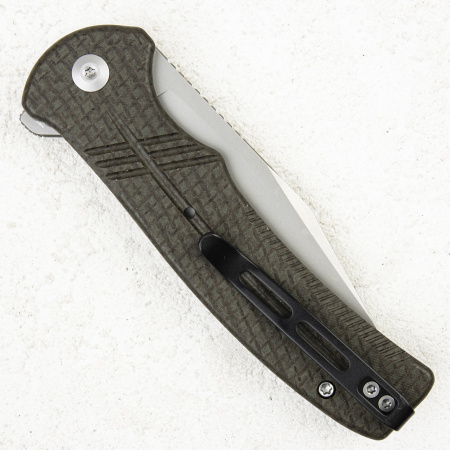 Нож CIVIVI Cogent, 14C28N Silver, Micarta Coarse Green, Button Lock, C20038D-5 Нож CIVIVI Cogent, 14C28N Silver, Micarta Coarse Green, Button Lock, C20038D-5 - купить в интернет-магазине Blademan