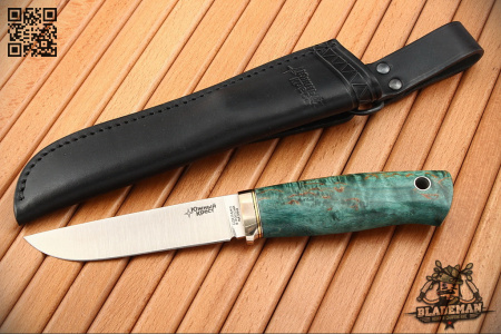 Южный Крест - Сапсан, Карельская береза Малахит, M390 - купить в интернет-магазине Blademan