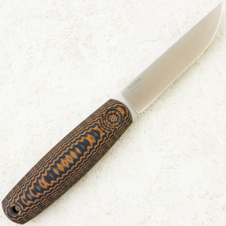 Нож OWL North S F, N690 Cryo, G10 Black/Orange Handle, Kydex