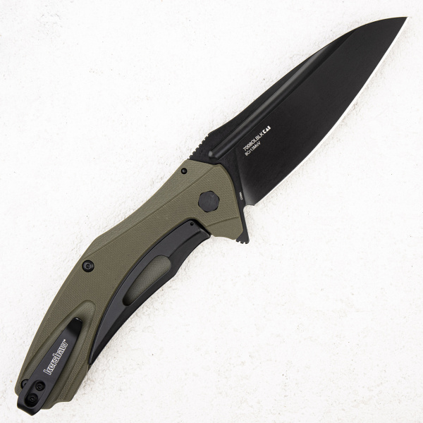Нож Kershaw Natrix XL, 8Cr13MoV, G10 OD Green, 7008OLBLK