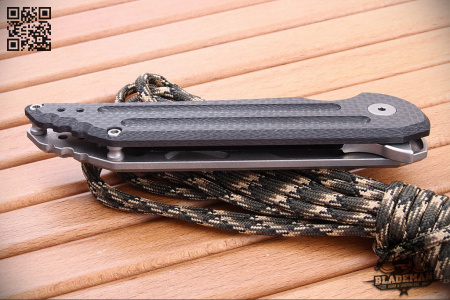 Нож Hoback Knives Kwaiback, Cru-Wear, Carbon fiber - купить в интернет-магазине Blademan