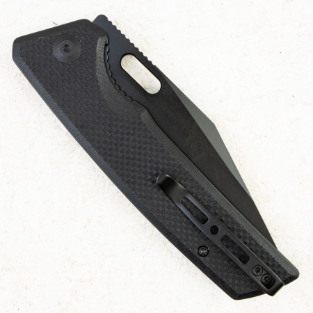 Нож SENCUT GlideStrike Thumb Hole Knife Black Coarse G10, S23018-1 Нож SENCUT GlideStrike Thumb Hole Knife Black Coarse G10, S23018-1 - купить в интернет-магазине Blademan