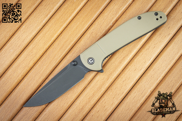 Нож CIVIVI Badlands Vagabond, Black blade, FRN Tan - купить в интернет-магазине Blademan