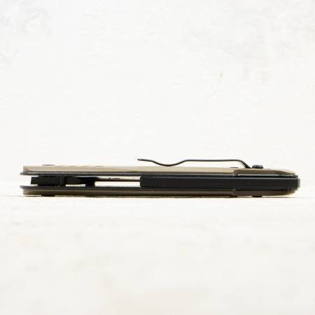 Mr.Blade HIT, D2, Black Stonewash, G10 Tan Mr.Blade HIT, D2, Black Stonewash, G10 Tan