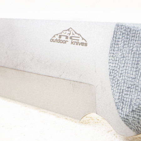 Нож N.C. Custom Forester, AUS-10, Micarta Grey, NCC043-A10SW/MC