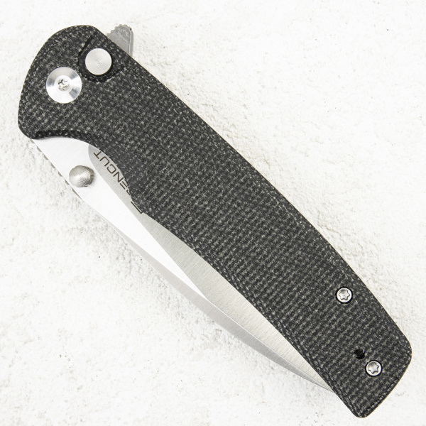 Нож Sencut Sachse Button Lock, 9Cr18MoV, Micarta Black
