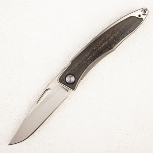 Нож Chris Reeve Mnandi Inlay, S35VN, 6Al4V Titanium/ Gabon Ebony - складной туристические ножи из стали Нож Chris Reeve Mnandi Inlay, S35VN, 6Al4V Titanium/ Gabon Ebony - складной туристические ножи из стали
