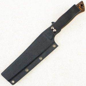 Нож OWL S130 F Универсал, N690 Cryo, G10 Black/Orange, Kydex