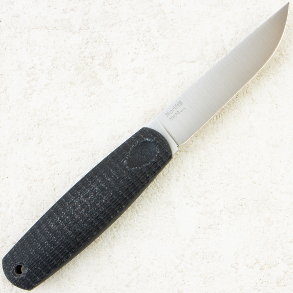 Нож OWL North S F, N690 Cryo, Micarta Black, Kydex