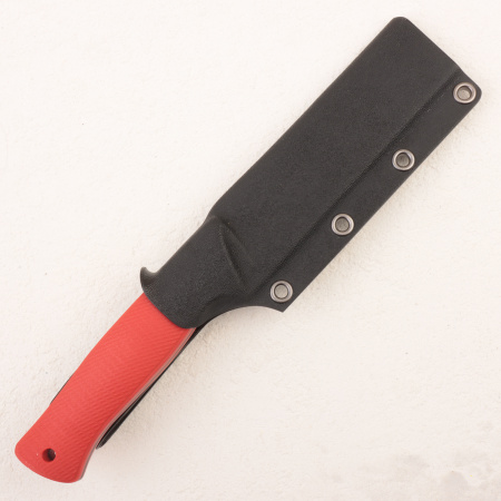 Нож OWL Ulula F, N690 Cryo, G10 Red Handle, Kydex
