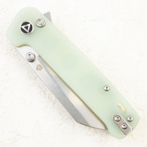 Нож QSP Penguin Button Lock, 14C28N, G10 Jade, QS130BL-B1 Нож QSP Penguin Button Lock, 14C28N, G10 Jade, QS130BL-B1