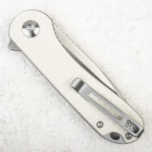 Нож CIVIVI Elementum, D2, G10 Frag Patterned Ivory, C907A-3 Нож CIVIVI Elementum, D2, G10 Frag Patterned Ivory, C907A-3