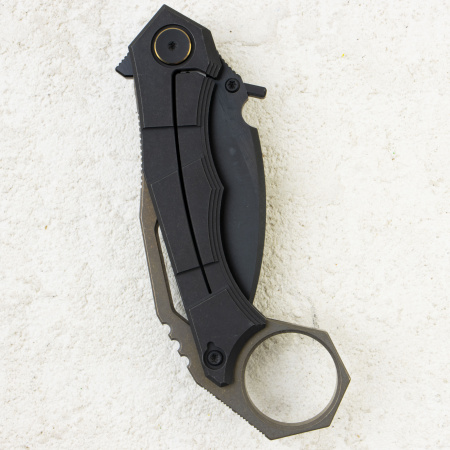 Нож WE Knife Tayra, M390, Titanium Black Handle, WE24069-1 Нож WE Knife Tayra, M390, Titanium Black Handle, WE24069-1