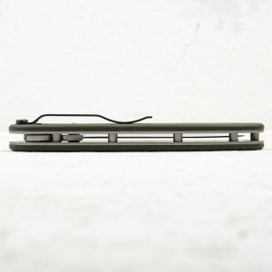 Нож Ontario Rat 1, AUS-8 Stonewashed, Foliage Green Nylon, 8874TC - складной туристические ножи из стали Нож Ontario Rat 1, AUS-8 Stonewashed, Foliage Green Nylon, 8874TC - складной туристические ножи из стали