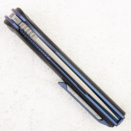 Нож WE Knife 704CF-B, Bohler M390, 6AL4V Titanium/Carbon Нож WE Knife 704CF-B, Bohler M390, 6AL4V Titanium/Carbon - купить в интернет-магазине Blademan