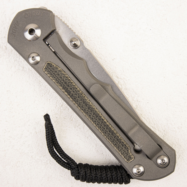 Нож Chris Reeve Sebenza 25, S35VN, Black Micarta - складной туристические ножи из стали