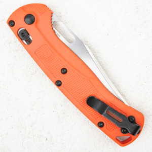 Нож Benchmade Taggedout, 15535, CPM 154, Grivory Orange - складной туристические ножи из стали Нож Benchmade Taggedout, 15535, CPM 154, Grivory Orange - складной туристические ножи из стали