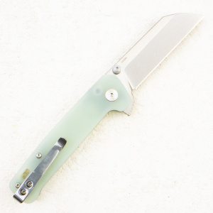 Нож QSP Penguin Button Lock, 14C28N, G10 Jade, QS130BL-B1 Нож QSP Penguin Button Lock, 14C28N, G10 Jade, QS130BL-B1