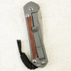 Нож Chris Reeve Small Sebenza 31 Inlay, Glass Blasted CPM MagnaCut, Titanium/Natural Canvas Micarta Handle, S31-1660 Нож Chris Reeve Small Sebenza 31 Inlay, Glass Blasted CPM MagnaCut, Titanium/Natural Canvas Micarta Handle, S31-1660