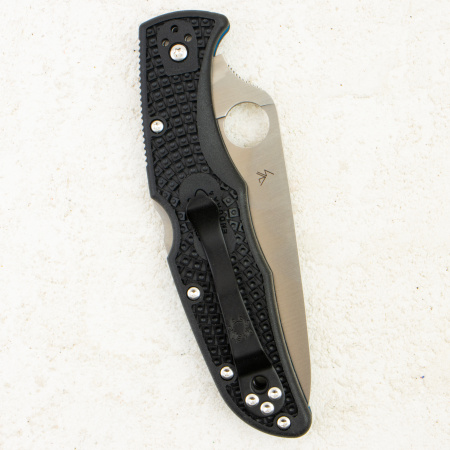 Нож Spyderco Endura 4 Thin Blue Line, VG-10, FRN Black, C10FPSBKBL Нож Spyderco Endura 4 Thin Blue Line, VG-10, FRN Black, C10FPSBKBL