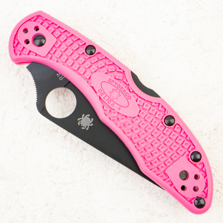 Нож Spyderco Delica 4, S30V, FRN Pink, C11FPPNS30VBK Нож Spyderco Delica 4, S30V, FRN Pink, C11FPPNS30VBK