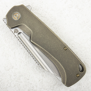 Нож QSP Rhino, M390, Titanium Bronze - складной туристические ножи из стали Нож QSP Rhino, M390, Titanium Bronze - складной туристические ножи из стали