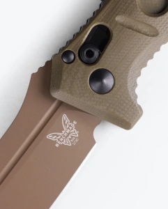 Нож Benchmade Mini Auto Adamas, CruWear, OD Green G10 Handle, 2730FE-2