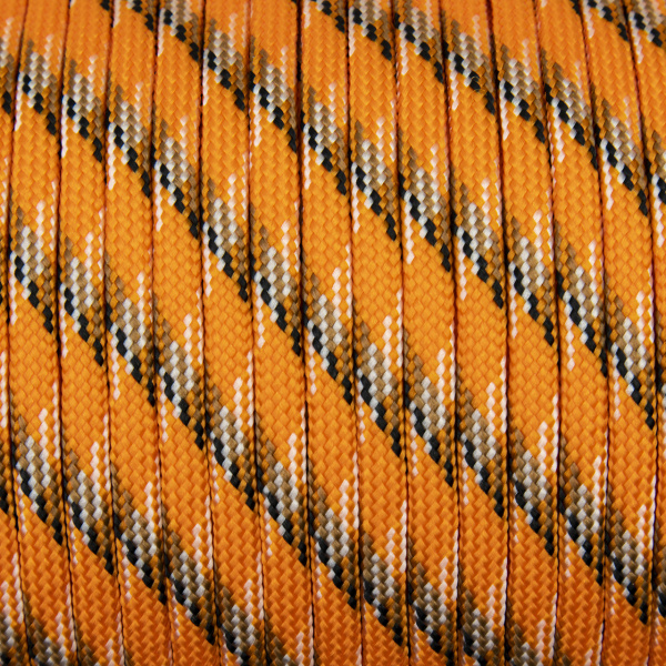 Паракорд 550 Неоновый Оранжевый камо 2 (Neon Orange Camo 2) - купить в интернет-магазине Blademan