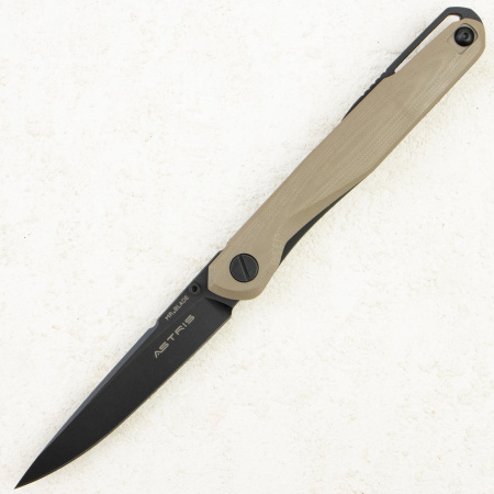 Нож Mr.Blade Astris, D2 Black, G10 Tan