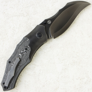 Нож WE Knife Orc Boss, Gray CPM 20CV, Titanium Gray Handle, WE24042-3 Нож WE Knife Orc Boss, Gray CPM 20CV, Titanium Gray Handle, WE24042-3