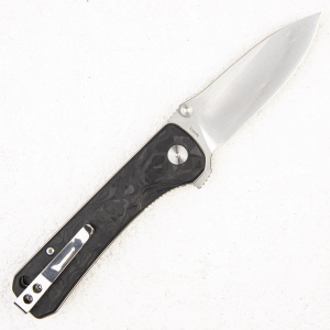 Нож QSP Hawk, CPM S35VN, Shredded Carbon fiber - складной туристические ножи из стали Нож QSP Hawk, CPM S35VN, Shredded Carbon fiber - складной туристические ножи из стали