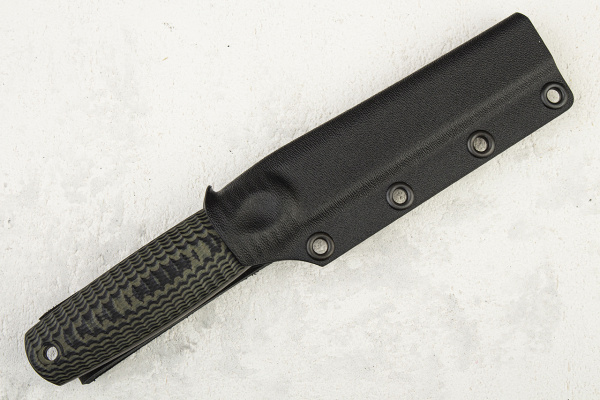 Нож OWL North S F, M390 Cryo, G10 Black-Olive, Kydex Classic - купить в интернет-магазине Blademan