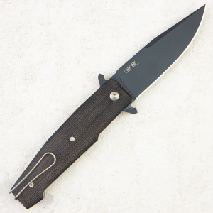 Нож Viper Keeper, Bohler N690, Black Canvas Micarta Handle, V5890CN Нож Viper Keeper, Bohler N690, Black Canvas Micarta Handle, V5890CN