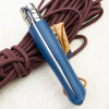 Нож Opinel №8 Trekking, 12C27, Wood Blue, Кожаный Чехол, 1891
