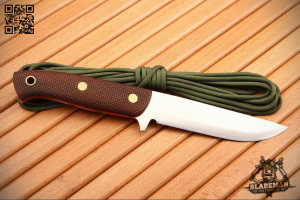 Южный Крест F5, N690, Конвекс, Микарта койот, Насечка - купить в интернет-магазине Blademan