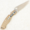 Нож Spyderco Military 2, CPM Cru-Wear, Canvas Micarta Brown, C36MPCW2 Нож Spyderco Military 2, CPM Cru-Wear, Canvas Micarta Brown, C36MPCW2
