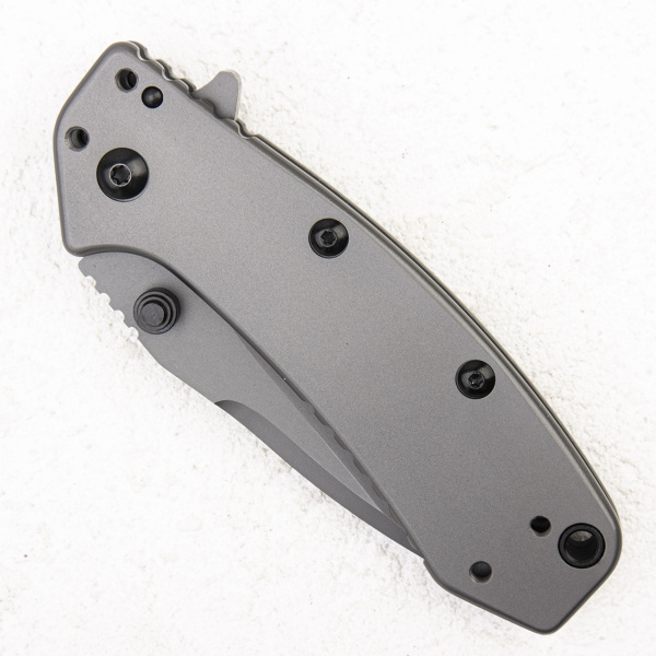 Нож Kershaw Cryo, 8Cr13MoV, Blackwash, Stainless Steel Gray, 1555TI