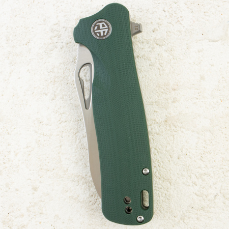Нож Petrified Fish Bunta, D2 Satin, G10 Green Handle, PF868GR Нож Petrified Fish Bunta, D2 Satin, G10 Green Handle, PF868GR