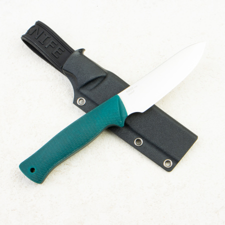 Нож OWL Ulula F, N690 Cryo, Micarta Emerald, Kydex Нож OWL Ulula F, N690 Cryo, Micarta Emerald, Kydex