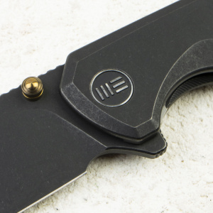 Нож WE Knife Subjugator, Black Stonewashed, CPM 20CV, Titanium Black Handle, WE21014C-5 Нож WE Knife Subjugator, Black Stonewashed, CPM 20CV, Titanium Black Handle, WE21014C-5