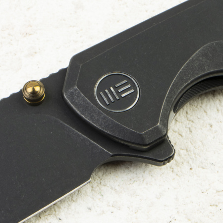 Нож WE Knife Subjugator, Black Stonewashed, CPM 20CV, Titanium Black Handle, WE21014C-5 Нож WE Knife Subjugator, Black Stonewashed, CPM 20CV, Titanium Black Handle, WE21014C-5