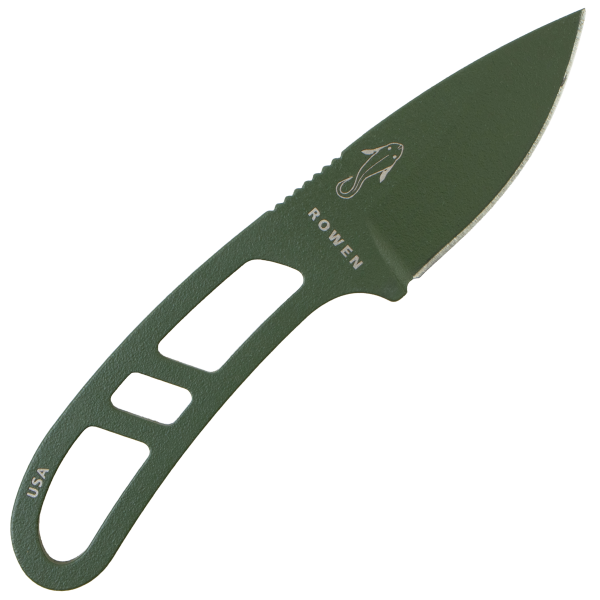 Скелетный нож ESEE Candiru, 1095 Carbon, OD Green