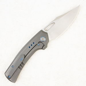 Нож WE Knife Nefaris, CPM 20CV, Titanium Gray - складной туристические ножи из стали Нож WE Knife Nefaris, CPM 20CV, Titanium Gray - складной туристические ножи из стали