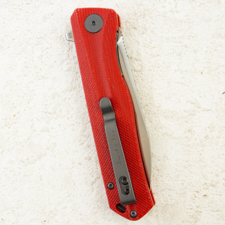 Нож Petrified Fish Forward, D2, Satin, Micarta Red Handle, PF818RMS Нож Petrified Fish Forward, D2, Satin, Micarta Red Handle, PF818RMS