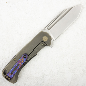 Нож QSP Rhino, M390, Titanium Bronze - складной туристические ножи из стали Нож QSP Rhino, M390, Titanium Bronze - складной туристические ножи из стали