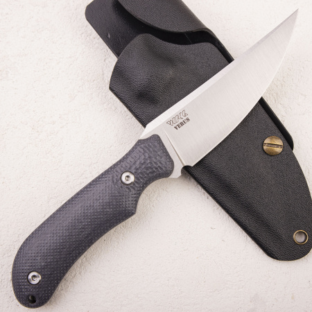 Нож WKL Verus, ELMAX, Micarta Blue, Kydex Ulti Clip - купить в интернет-магазине Blademan