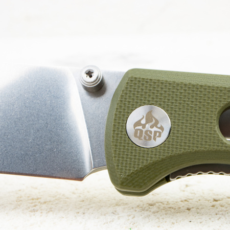 Нож QSP Canary Folder, 14C28N, Olive G10 Handle, QS150-F1 Нож QSP Canary Folder, 14C28N, Olive G10 Handle, QS150-F1