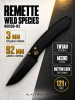 Нож Remette Wild Species, M390, Titanium Black DLC, Button Lock, WD108-N2