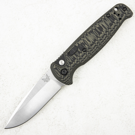 Нож Benchmade CLA Auto, 154CM, G10 Black/Green, 4300-1