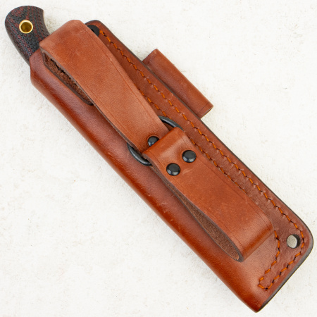 Нож Южный Крест Шершень, VG10, Конвекс, Микарта Красно-Черная, Насечка